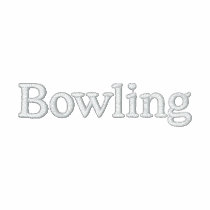 "Bowling" Embroidered Shirt