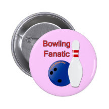 BOWLING FANATIC BUTTONS