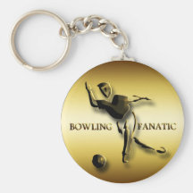 BOWLING FANATIC KEYCHAIN
