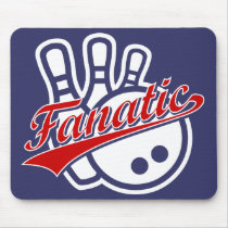 Bowling Fanatic mousepads