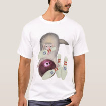 Bowling Ferret t-shirts