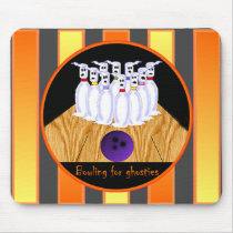 Bowling for Ghosties mousepads by Castleinc Bowling for Ghosties mousepads