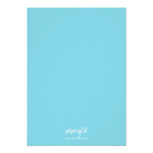 Bowling Fun Party Invitation (Turquoise)