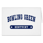 Bowling Green Kentucky College Style t shirts Greeting Cards