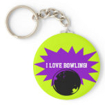 Bowling is Awesome Key Chain