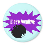 Bowling is Awesome Magnet