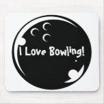 Bowling is Awesome Mousepad
