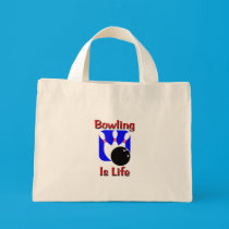 Bowling Is Life bags