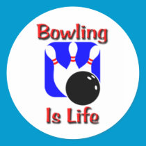 Bowling Is Life stickers