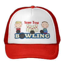 hat, cap, god, trust, birthday, inspiration, sports, bowling, children, kids, Kasket med brugerdefineret grafisk design