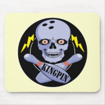 Bowling Kingpin Mouse Pad