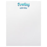 BOWLING LETTERHEAD