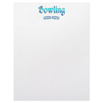 BOWLING LETTERHEAD