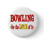 Bowling Love Pinback Button