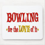Bowling Love Mousepads