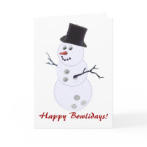 Bowling Lovers Christmas Cards