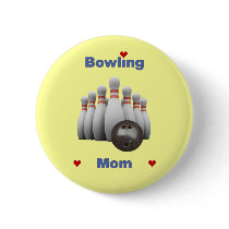Bowling Mom Pin