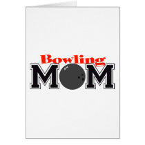 Bowling Mom Card