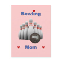 Bowling Mom Postcards