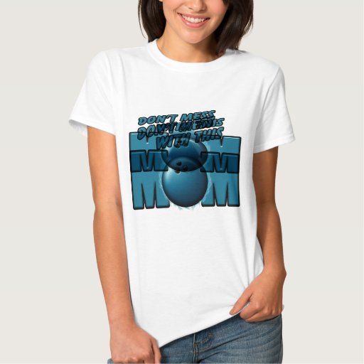 Bowling Mom TShirt Zazzle