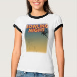 bowling night tee-shirt