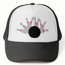 Bowling - Ninepins Mesh Hats