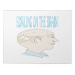 Bowling On The Brain Memo Pads