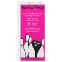 BOWLING PARTY COSMIC ANY AGE BIRTHDAY 4X9 invitations by allpetscherished BOWLING PARTY COSMIC ANY AGE BIRTHDAY 4X9 invitations