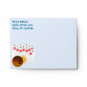 Bowling Party Envelope envelope
