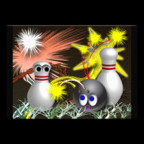 Bowling Party Invitations invitations