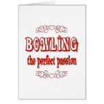 Bowling Passion Greeting Card