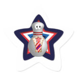Bowling Patriot Stickers