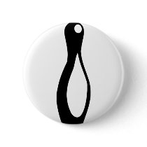 Bowling Pin buttons by Thinkdifferent Bowling Pin buttons
