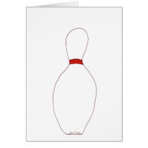 Bowling Pin Cards