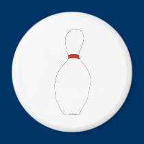 Bowling Pin Magnet magnets