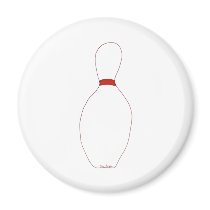 Bowling Pin Magnet