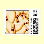 Bowling Pin Postage Stamps stamps