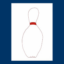 Bowling Pin Posters & Prints