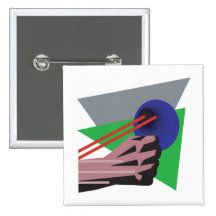 Bowling Pinback Button