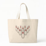 Bowling Pins: 3D Model: Canvas Bag