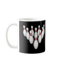 Bowling Pins: 3D Model: Coffee Mug