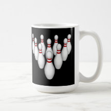 Bowling Pins: 3D Model: Coffee Mug