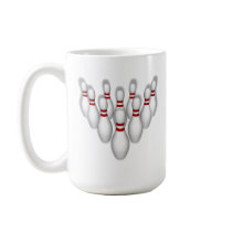 Bowling Pins: 3D Model: Mugs