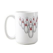 Bowling Pins: 3D Model: Coffee Mugs
