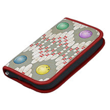 BOWLING PINS & BALLS FOLIO PLANNER