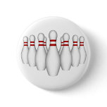 Bowling Pins - Button #1