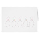 Bowling Pins Cards