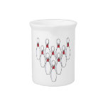 Bowling Pins Drink Pitcher