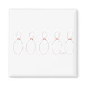 Bowling Pins Magnet