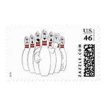 Bowling Pins Stamps